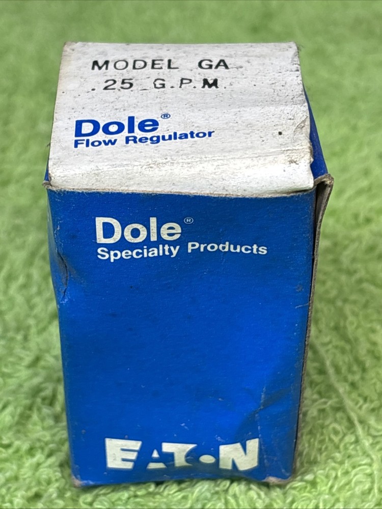 Dole Flow Regulator GA - .25 GPM