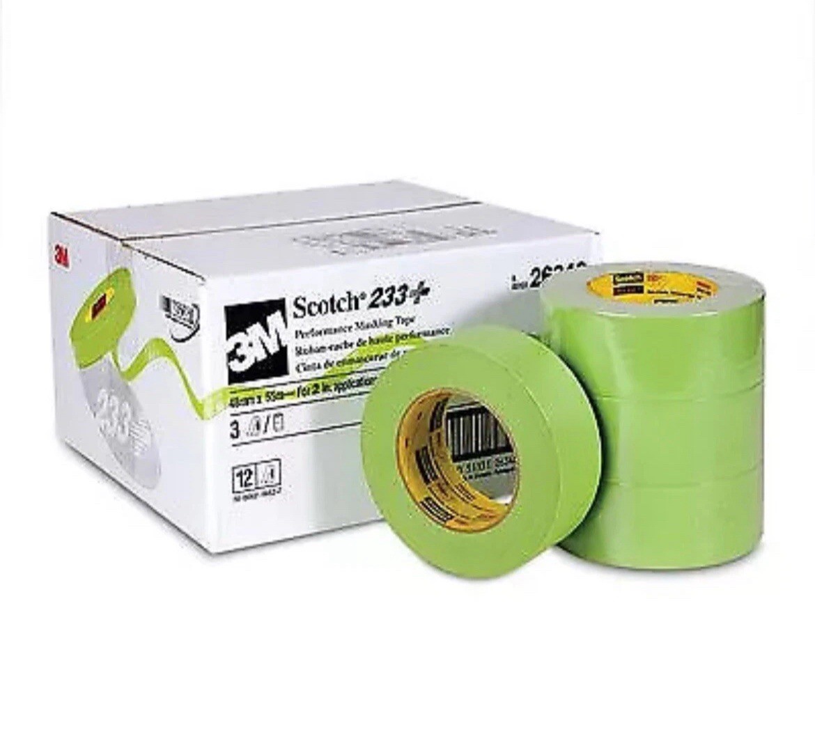 3M 26340 Scotch Performance 233+ Automotive Refinish Masking Tape Paint Repair
