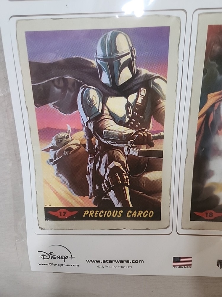 Star Wars Multi-Use Mandalorian Decals 6 Ct