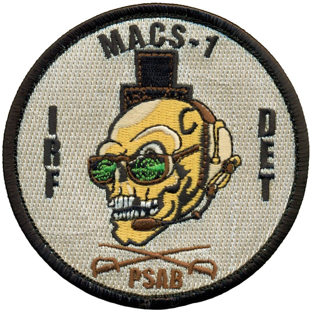 USMC MARINE AIR CONTROL SQUADRON 1 IMMEDIATE RESPONSE FORCE DETACHMENT PATCH