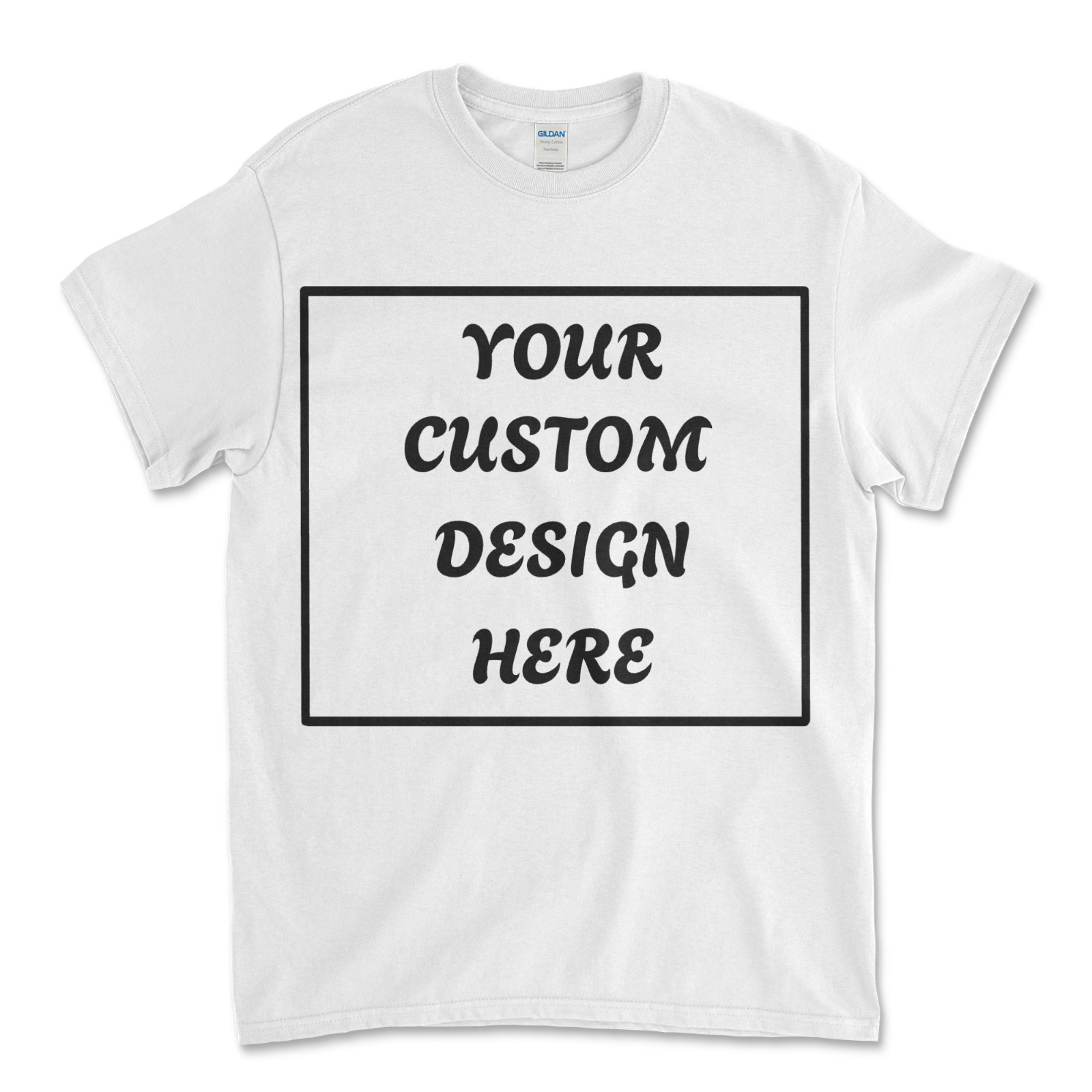 Personalized Custom T-Shirt Customized w/Photo, Text, Logo DTF on Gildan shirt