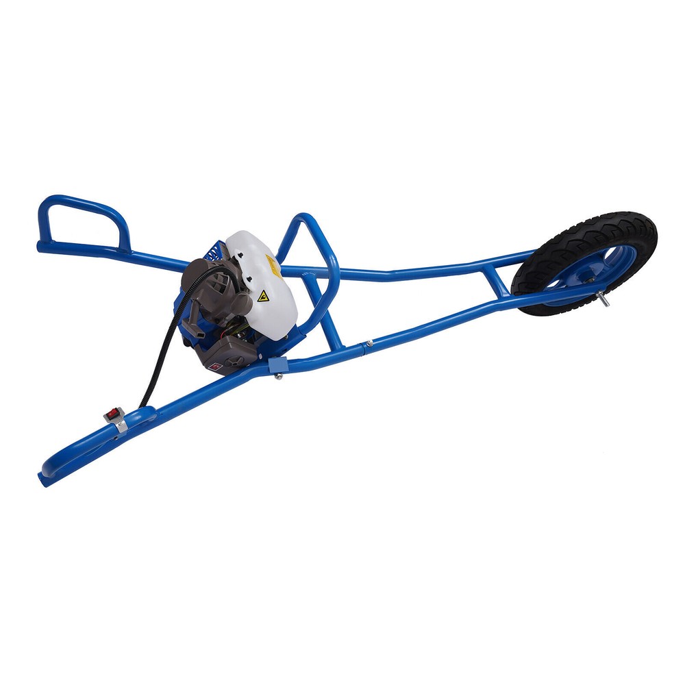 63CC Gasoline Post Hole Digger with 11" Bit - Efficient Earth Auger Tool
