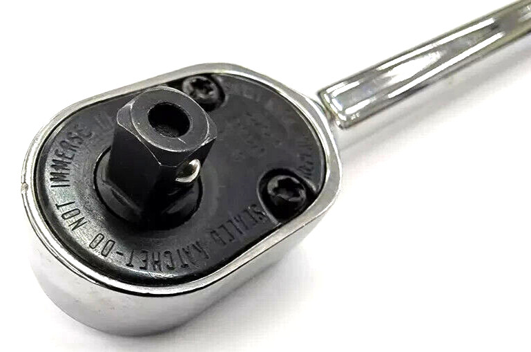New Snap-on™ 1/4" Drive Extra-Long Quick-Release Fixed-Head Ratchet TRLL72