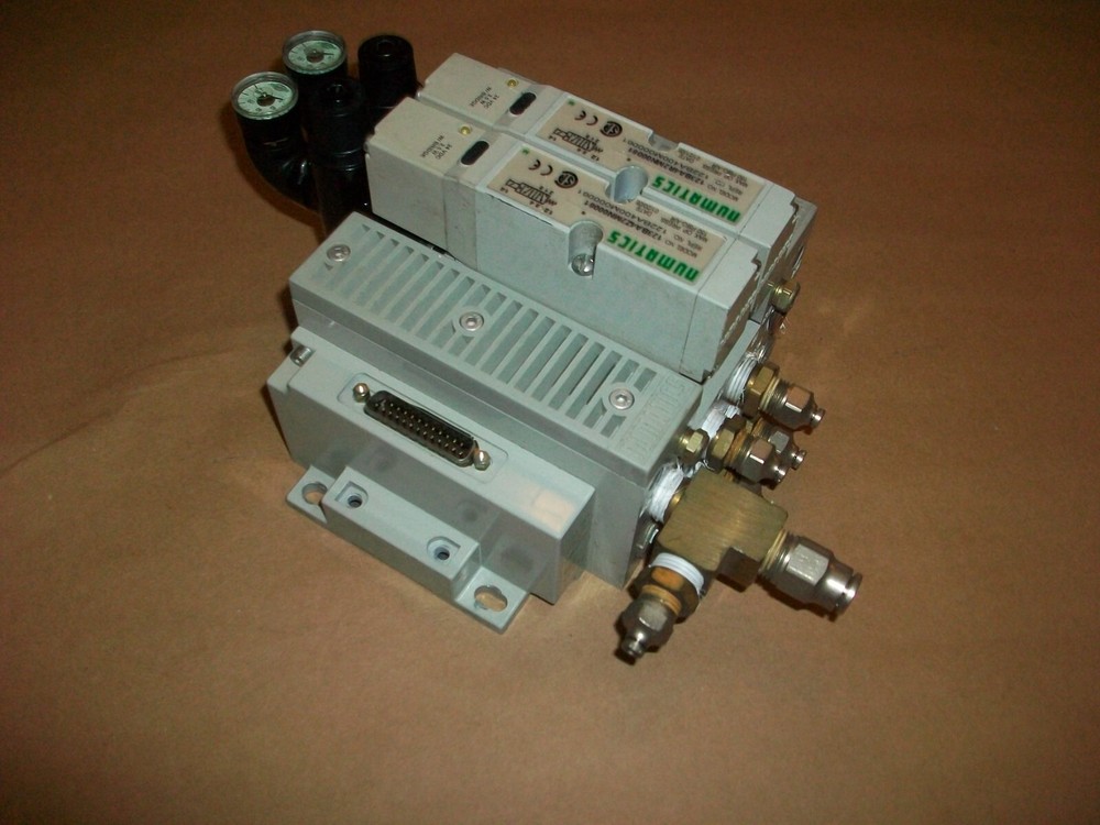 Numatics Pneumatic Valve Stack 123BAZ2MN00061 USED