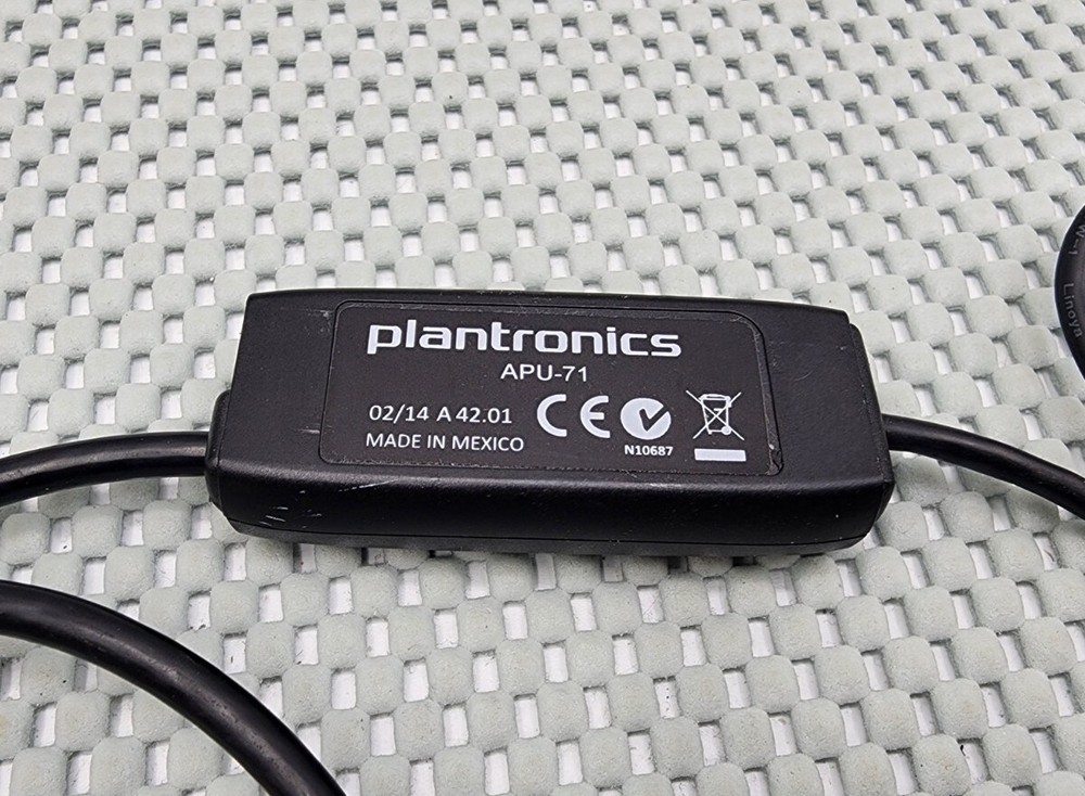 Plantronics APU-71 Headset Adapter