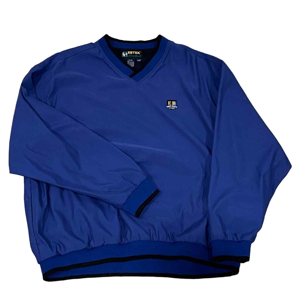 Eddie Bauer, Blue, Golf Windbreaker, Size Large, 786
