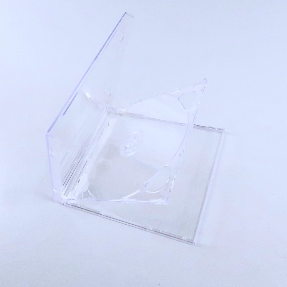 200 x Double Jewel CD Cases Disc Standard Replacement Cases High Quality