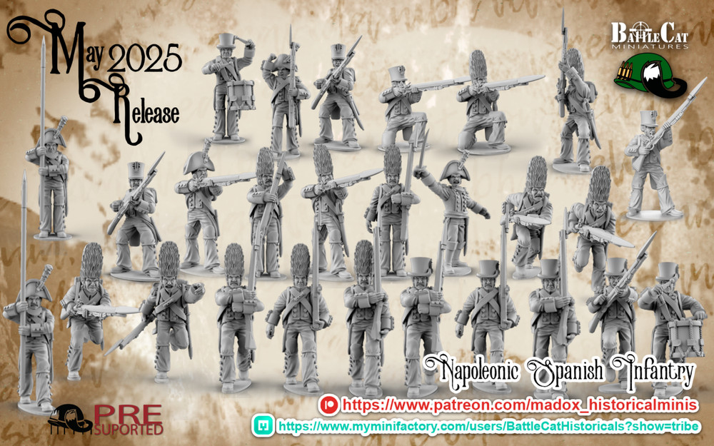 Napoleonic Spanish Infantry Command