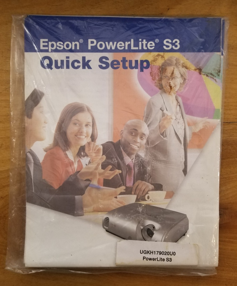 Epson PowerLite EMP-S3 LCD Desktop Projector