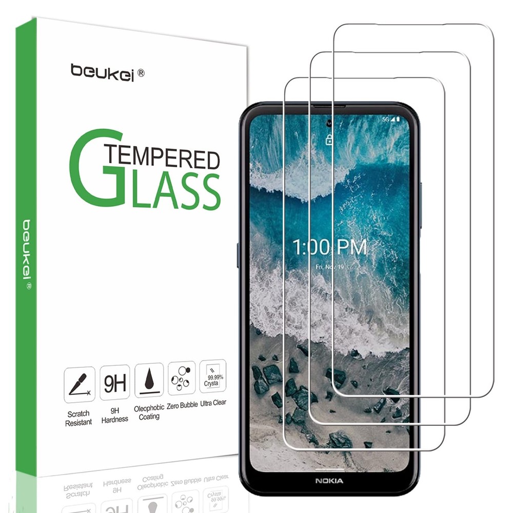 (3 Pack) Compatible for Nokia X100 Screen Protector Tempered Glass, Touch Sen...