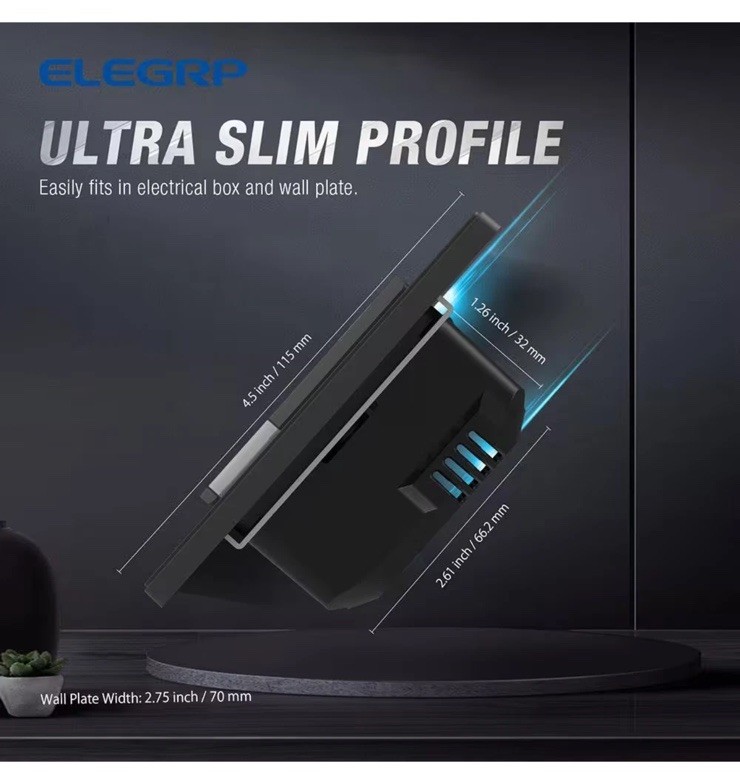 4 Single-Pole Occupancy Sensor Switch PIR Infrared Motion Activated Wall Black