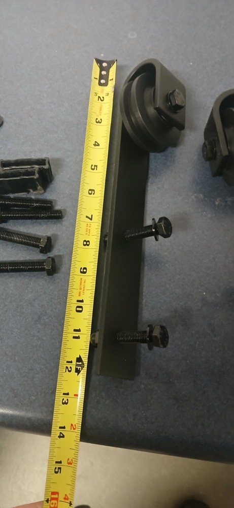 Barndoor Track Rollers 12 Inch. Rollers Only