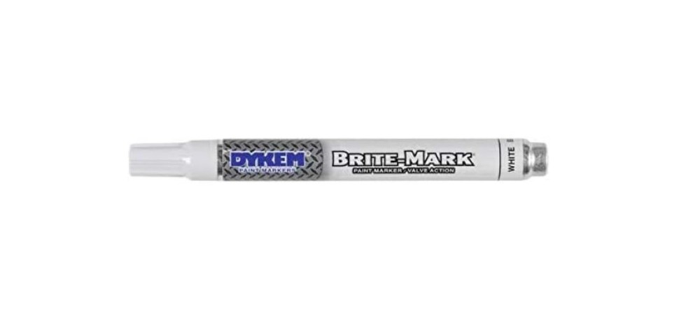 DYKEM BRITE-MARK REGULAR LINE WHITE MARKER (8030-8403)