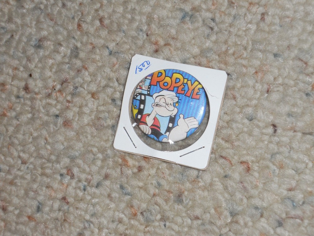 1960's POPEYE Pin-pinback-Nice!!!
