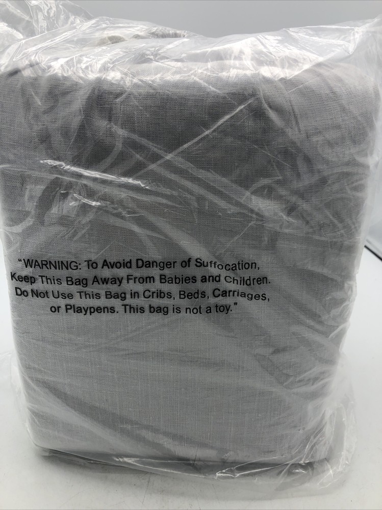 Casaluna Queen 100% Washed Hemp Solid Sheet Set Gray