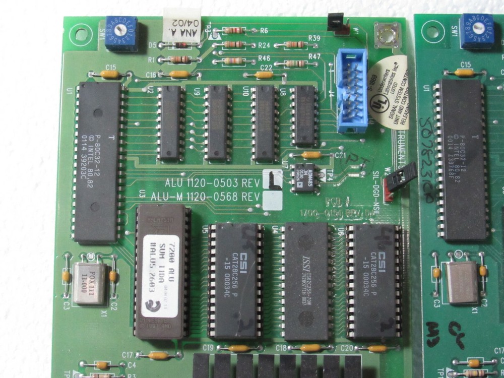 Fire Control Instruments 1120-503 7200 Series Analog Loop Unit ALU [CJJH]