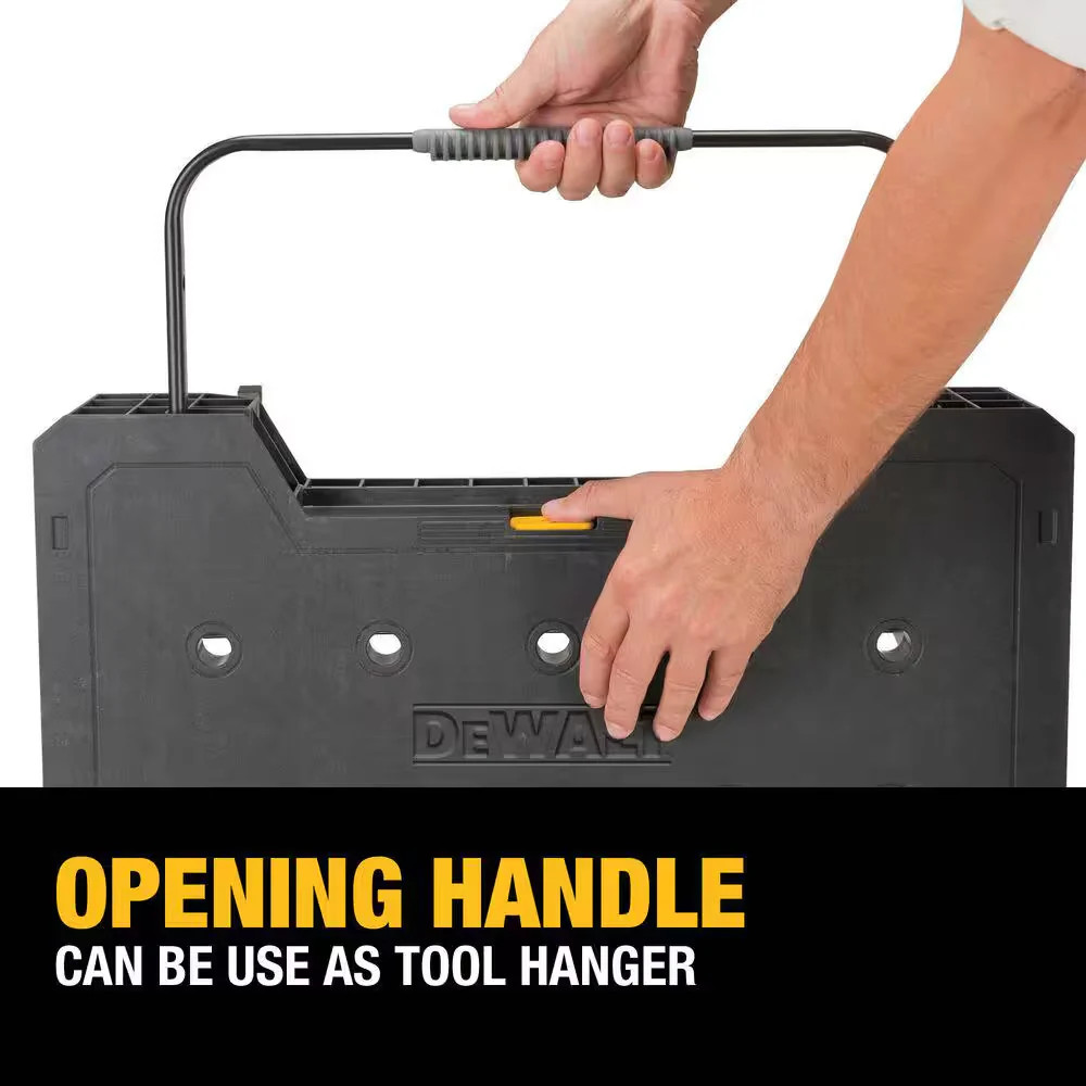 33 In. H Plastic Folding Portable Sawhorse Workbench