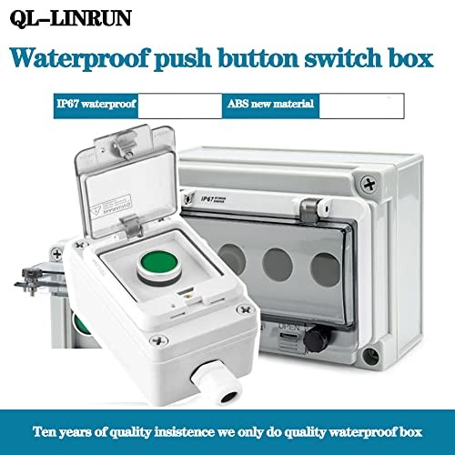 Push Button Box Momentary Green Push Button Green instantaneous switch box