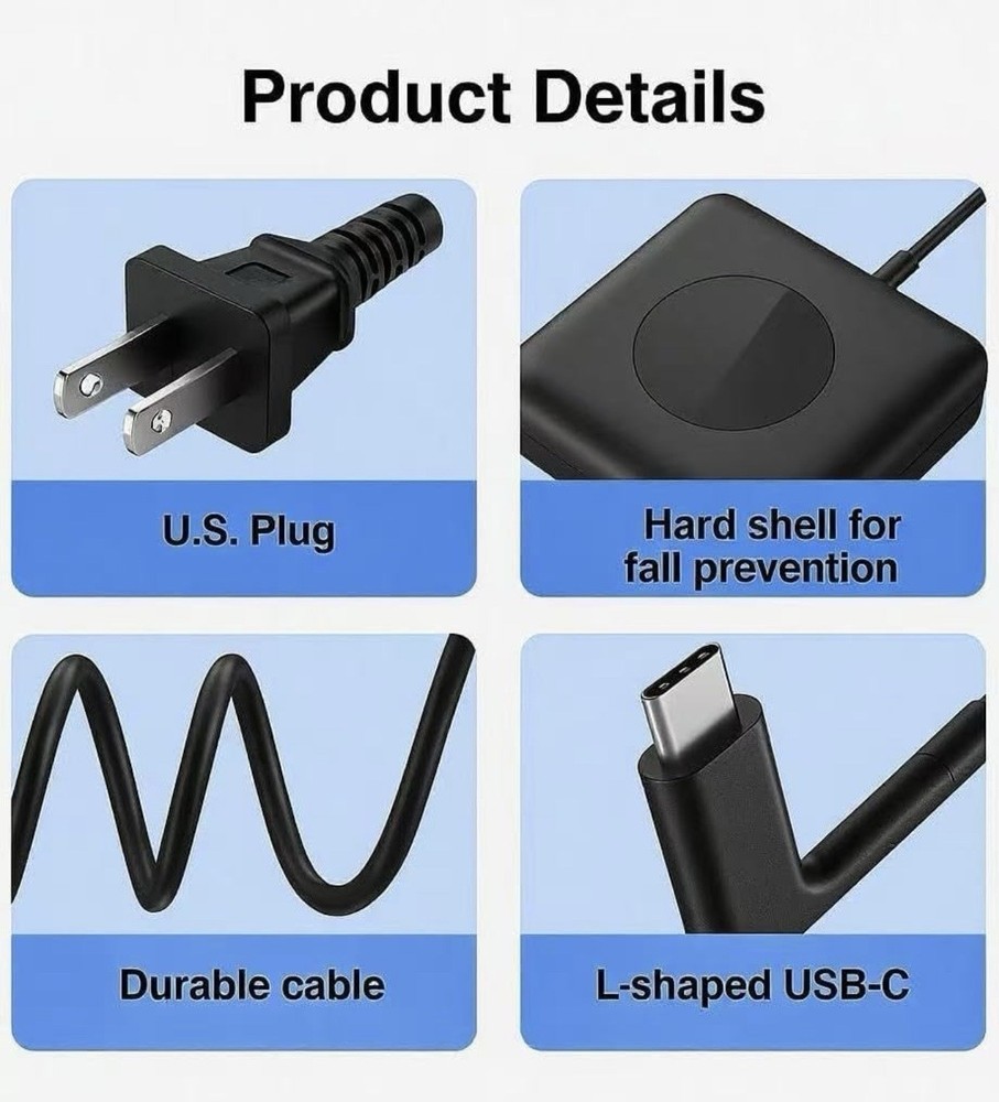 Peloton Bike+ Replacement Power Cord
