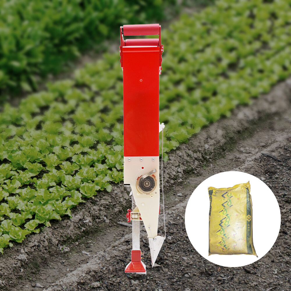 Garden Handheld Corn Peanut Seeder Adjustable Height Seed Fertilizer