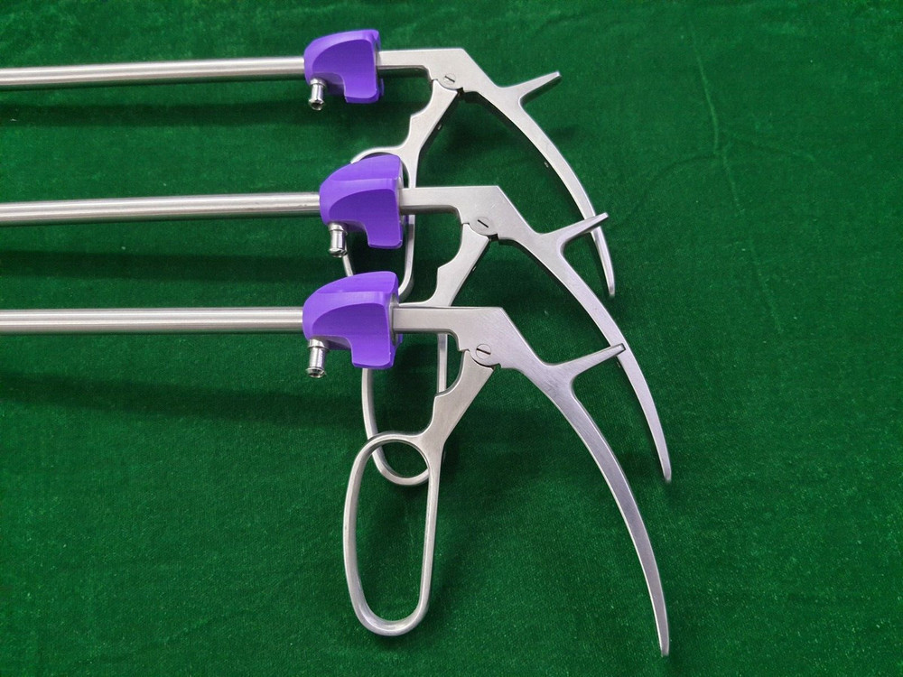 Laparoscopic Hem o Lock Applicator 10mmx330mm SS Best Quality Instruments - 3pc