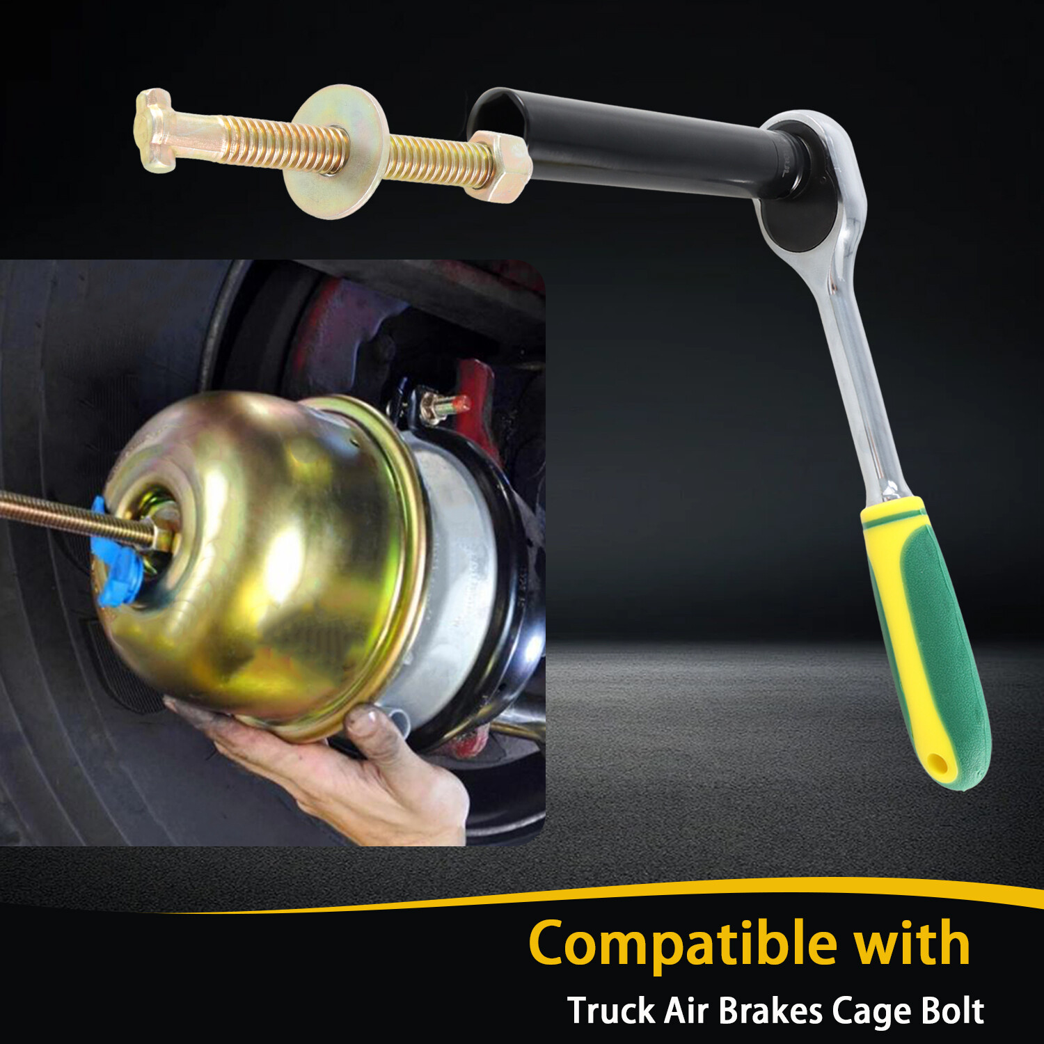 New 1x Truck Brake Chamber Cage Bolt 3/4" Socket Tool for Truck Air Brakes