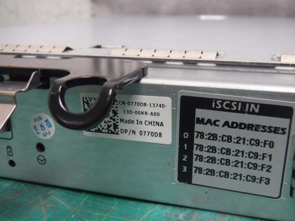 Dell E02M002 F69VD 4 Port iSCSI Controller