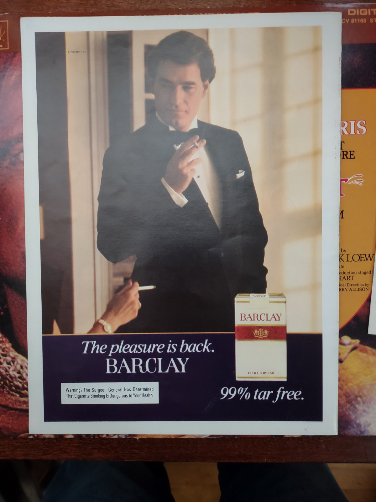 1983 CAMELOT Programs, Ticket Stubs & LP Record - Richard Harris Atlanta Fox