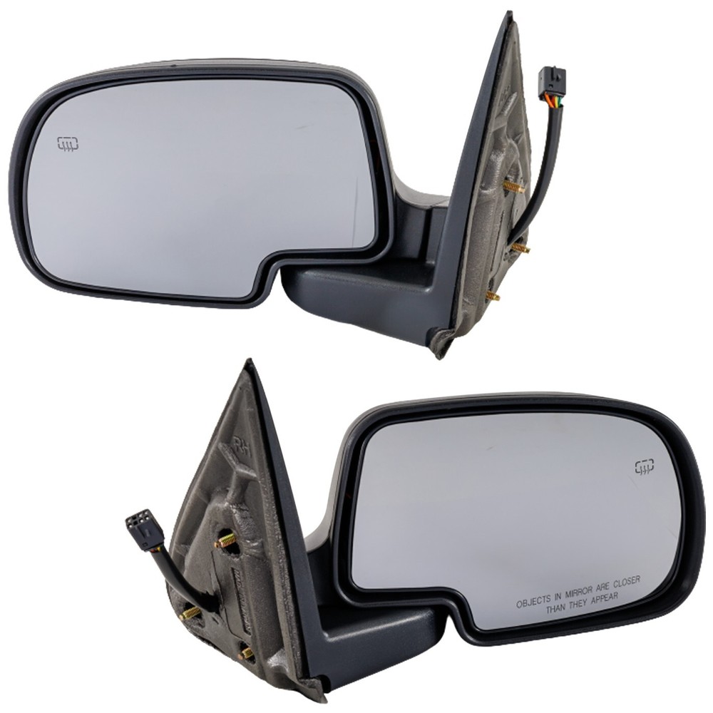 Power Heated w/ Puddle Light Side View Mirrors Pair Set for Chevy GMC