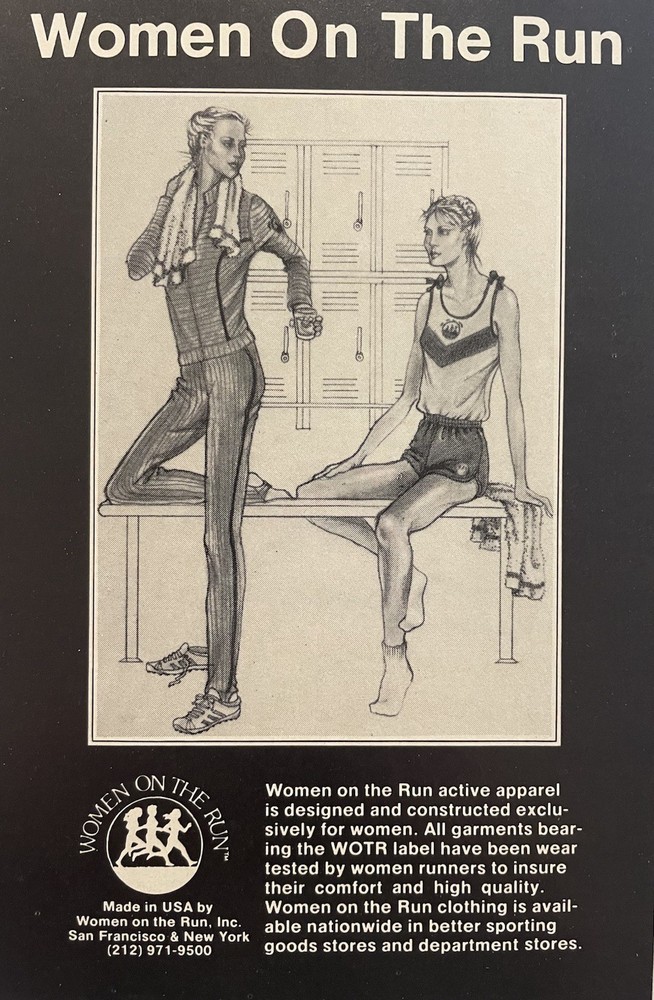 WOMEN ON THE RUN ad