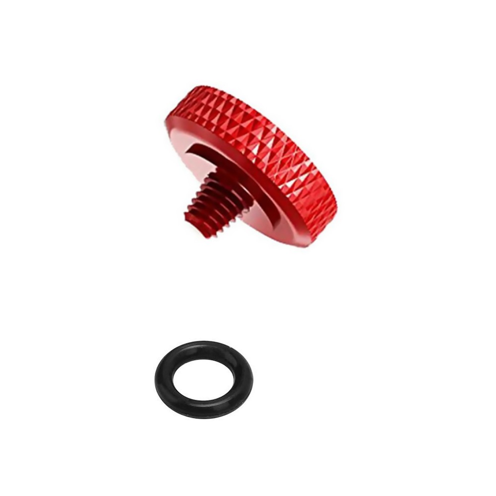 Red Concave Shutter Release Button Rubber Ring For Fujifilm For Leica For Nikon