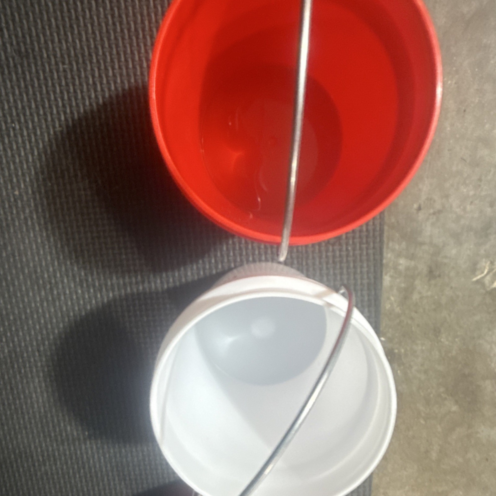 ULTRA RARE Mini Buckets CyberPower Red and White Mini Buckets 2-Pack