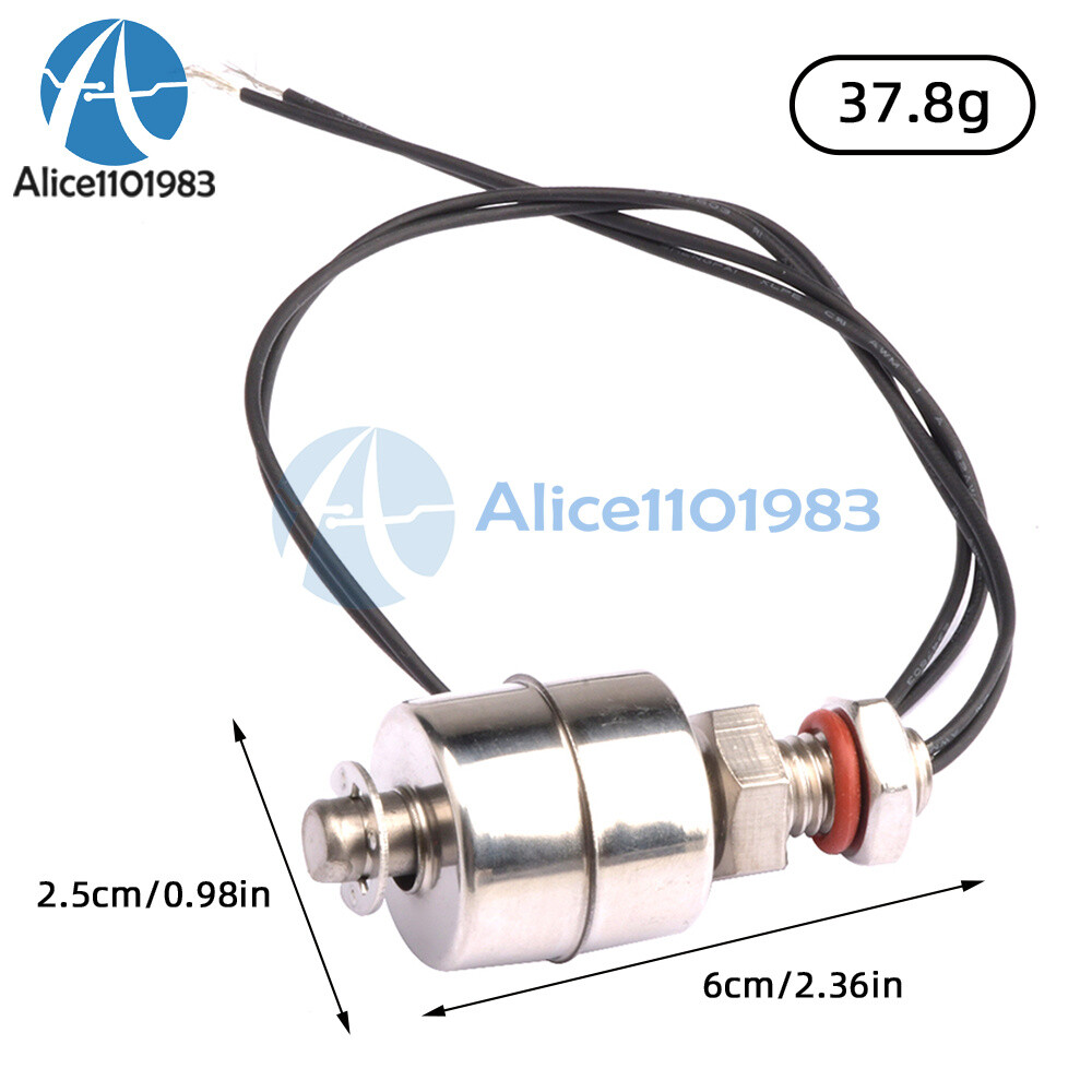 MINI Indicator Vertical Water Level Sensor Stainless Steel 45mm Float Switch