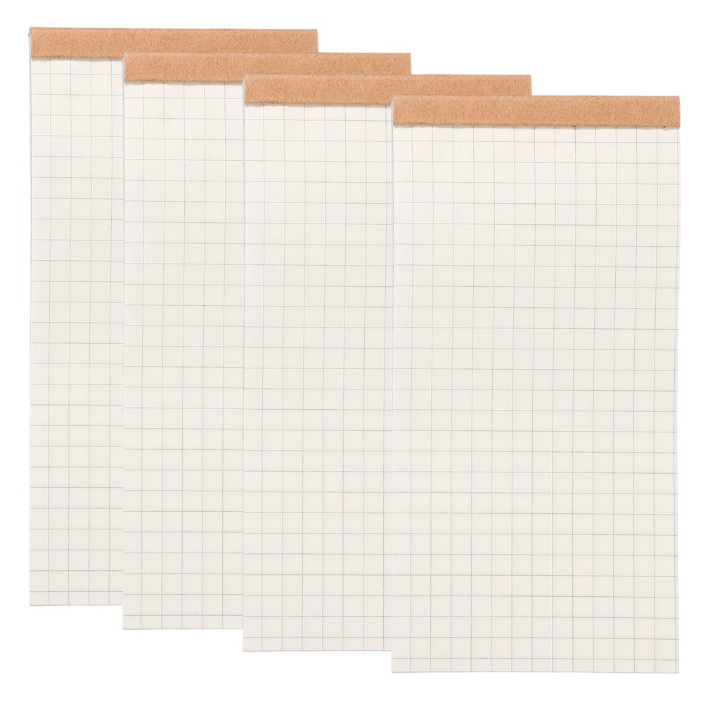 4 Pcs Small Notepads Portable Field Notes for Work Office,Grid
