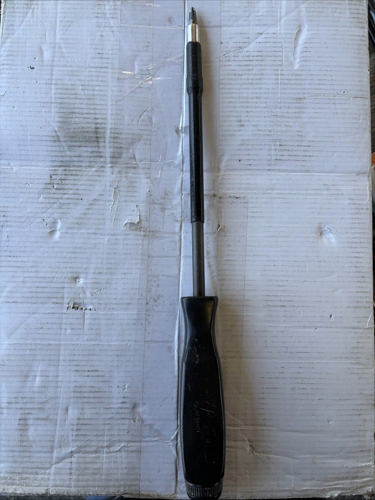 VTG RARE Snap-On Tools SSDM80A Interchangeable Magnetic Bit Driver W/5 Bits