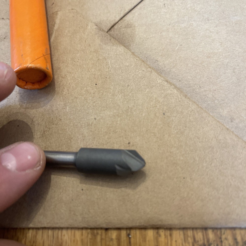 Brubaker 3 Flute 90 Degree Countersink 3/8” Diameter Used