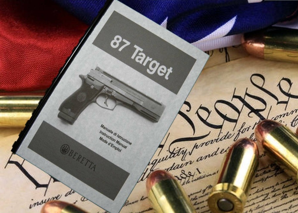 Beretta 87 Target Owners Manual