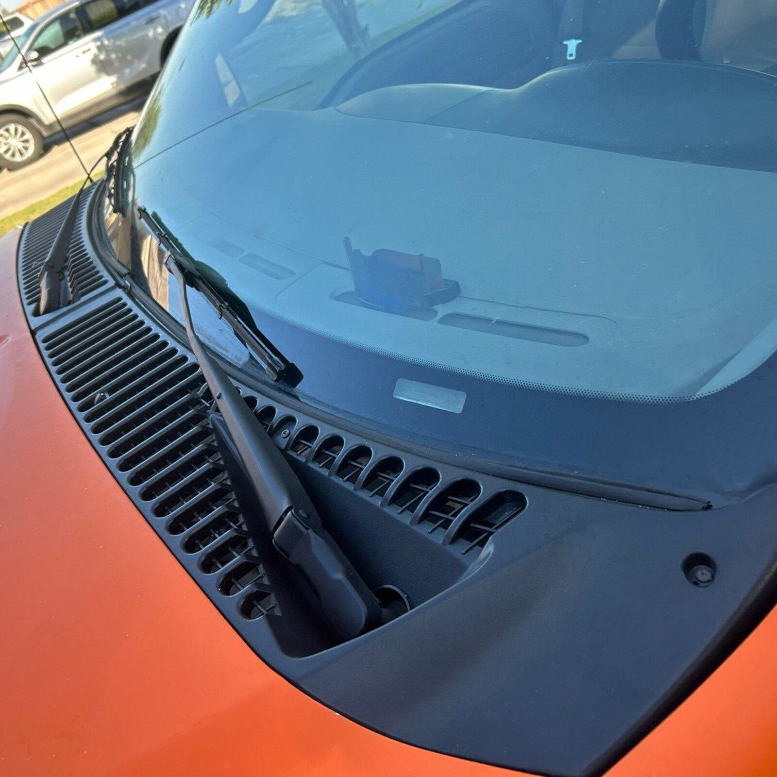 Fit For Ford F250 F350 Excursion Windshield Wiper Vent Cowl Screen Cover Panels