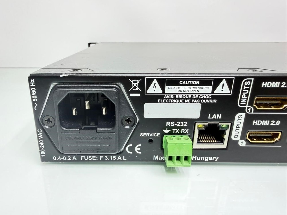 LIGHTWARE MX2-8x8-HDMI20-L, HDMI 2.0 Compatible Full 4K Matrix Switcher