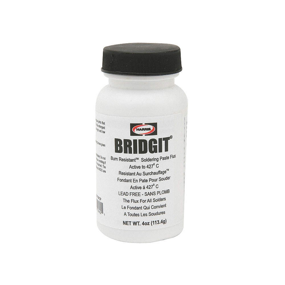 HARRIS BRPF4POP HARRIS 4oz Brush Cap Jar Solder Paste PK 10