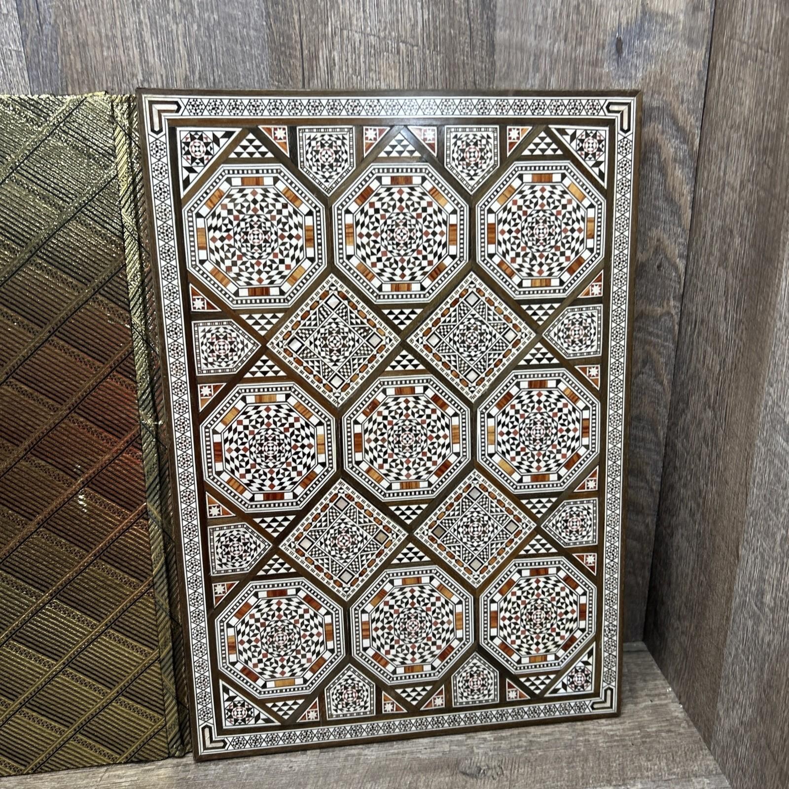 Large Khatam Desk Blotter / Pad Writing Surface