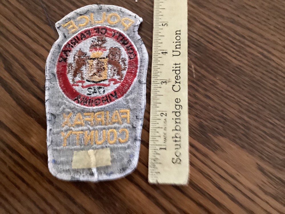 Fairfax Virginia early patch Bx AA # 12