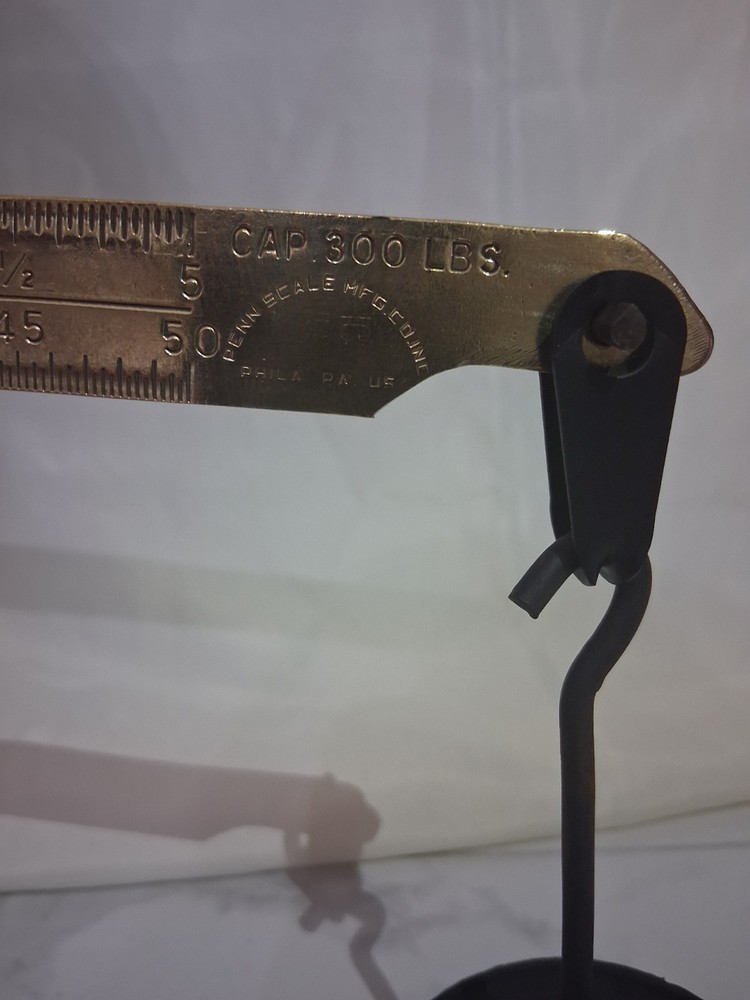Antique Penn Cast Iron Scale