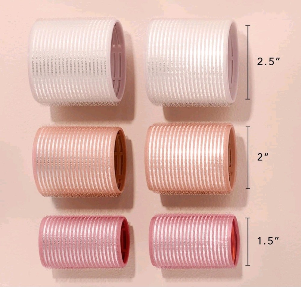 The Hair Edit Ceramic Volumizing Rollers - 9 Rollers