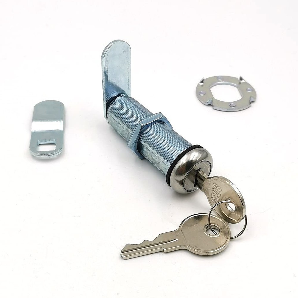 Milcraft Extra-Long RV Cam Lock With 8025 Key Code, 2 Inch Extra Long, Silver