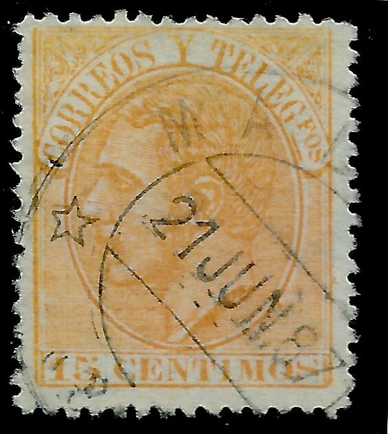 1882  SPAIN   Sc#252d used VF