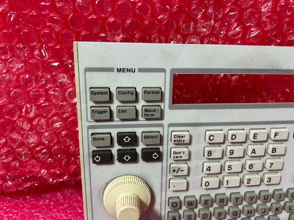 Agilent HP 1670D Deep Memory Logic Analyzer Button Panel