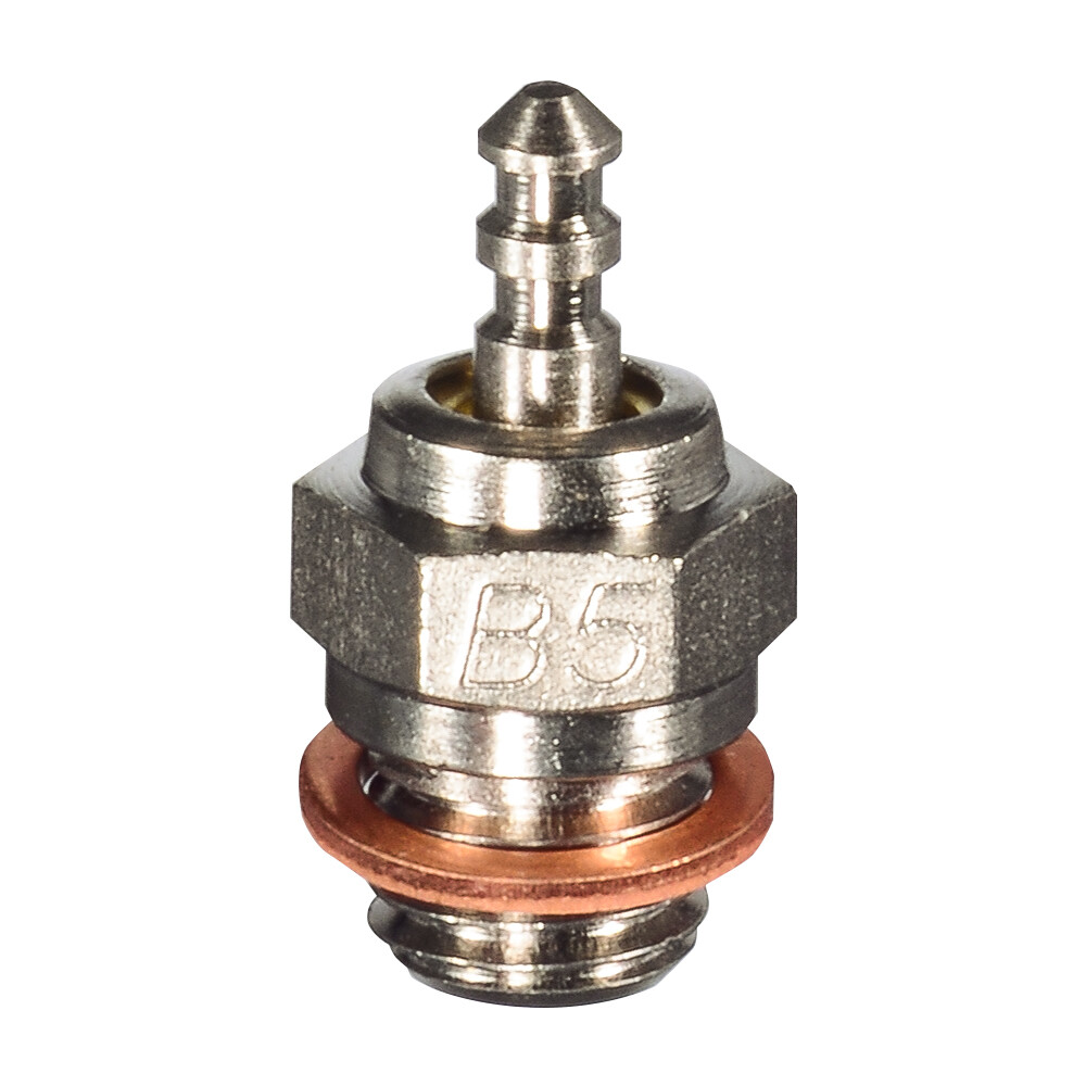 Glow Plug Black Series Nitro Engine No. 5 Medium FORCE Engine B5 Internal Com...