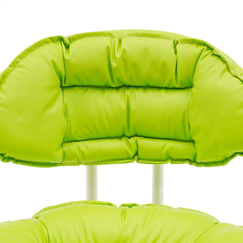 Ergonomic Rolling Stool with Back Rest, Heavy Duty Rolling Stool, Roller Chair