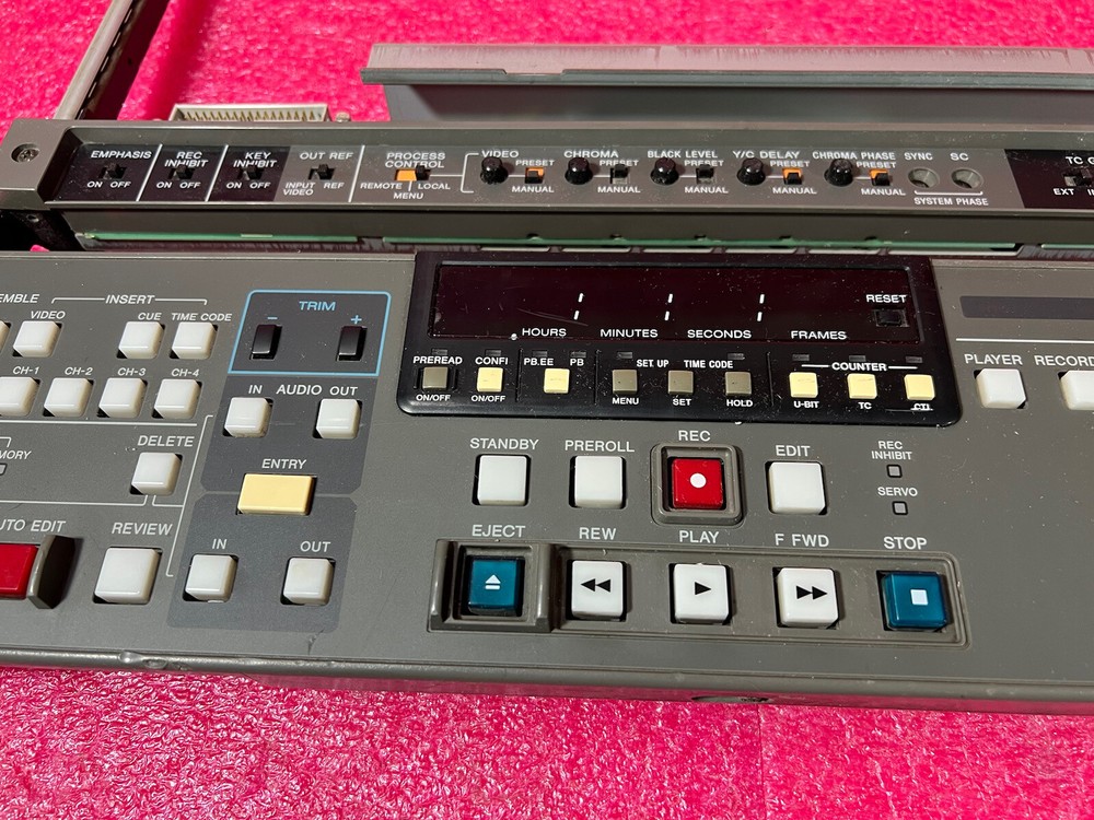 Sony DVW-A500P DIGITAL VIDEOCASSETTE RECORDER ''Button panel''